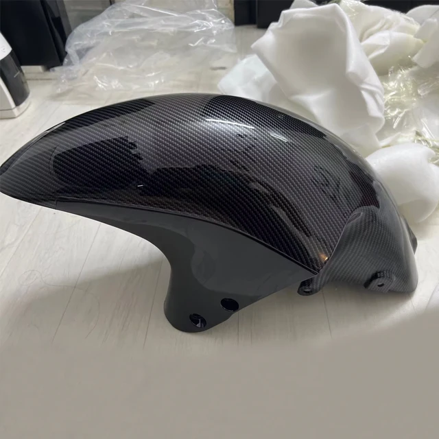 Front Fender Mudguard For Suzuki Hayabusa GSX1300R (2008-2020) – Carbon Fiber Pattern ABS Plastic