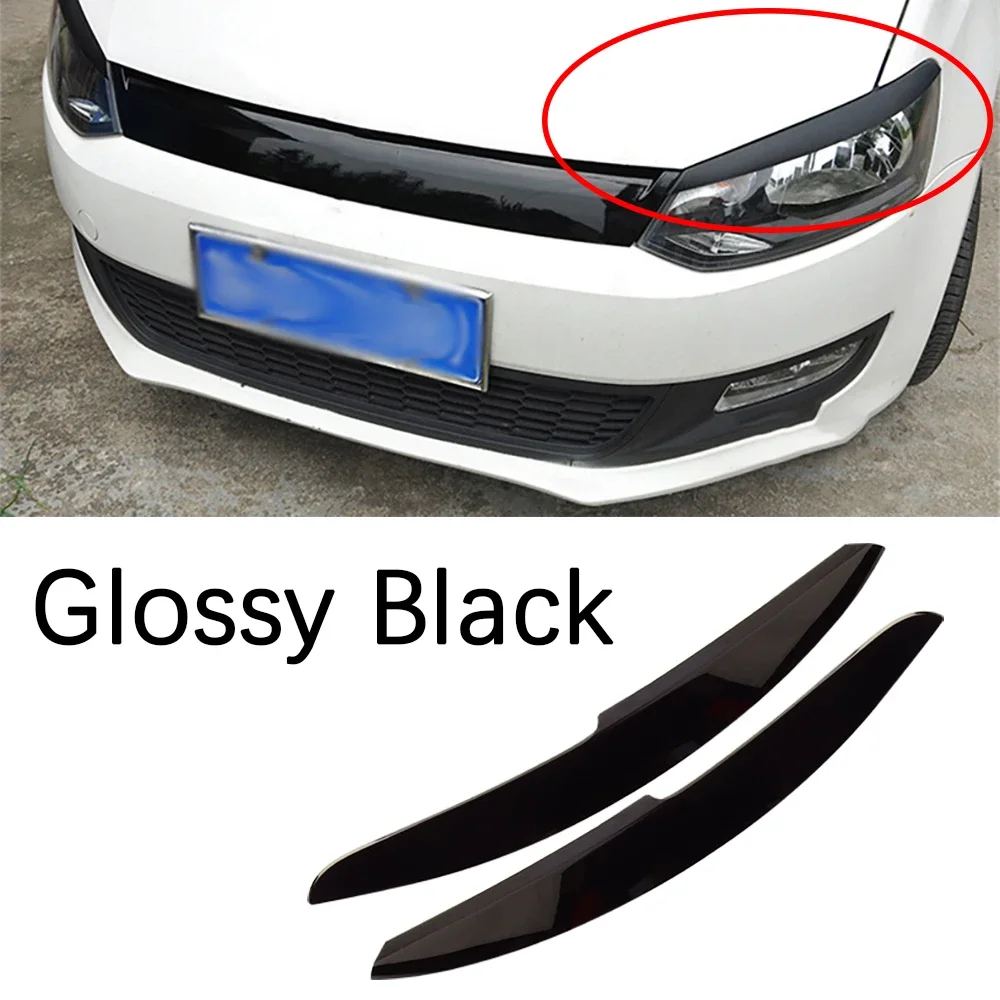 Car Stickers For Polo Full Set Interior Black Dashboard Outlet Cover Gear Shift Trim for Volkswagen Polo 2011- 6R 6C MY15