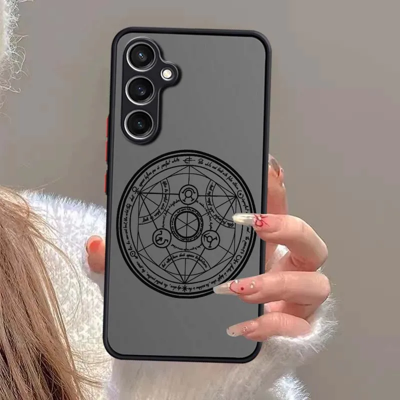 Frosted Translucent Phone Case - Fullmetal Alchemist Fashion