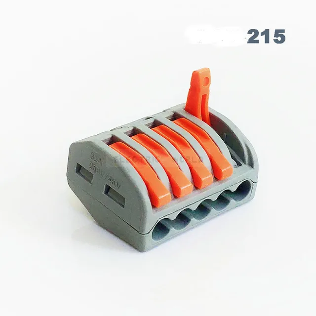 Wire Connector SPL 212 plug in waterproof connector Compact electrical fast connection Universal Terminal Block power connector 215