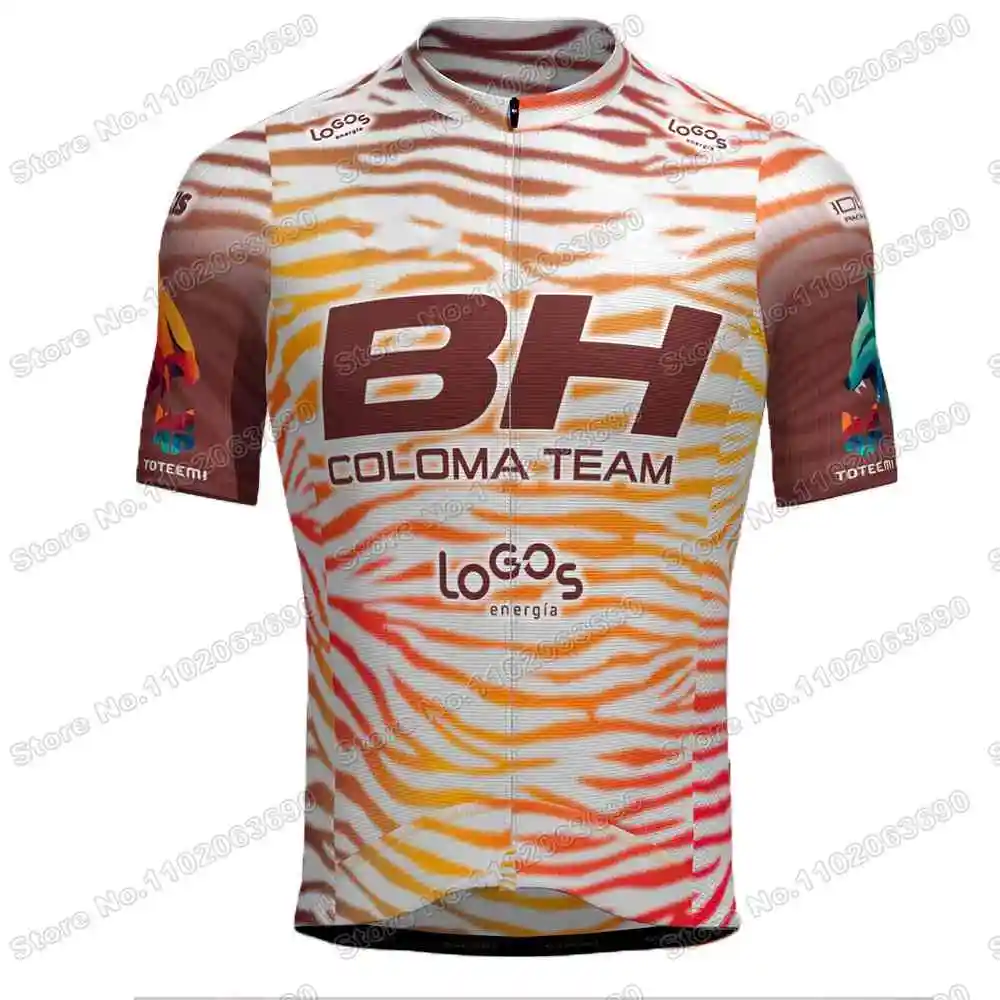 BH Coloma Team Cycling Jersey Short Sleeve Men Cycling Clothing Summer Road Bike Shirt Bicycle Tops MTB Uniform