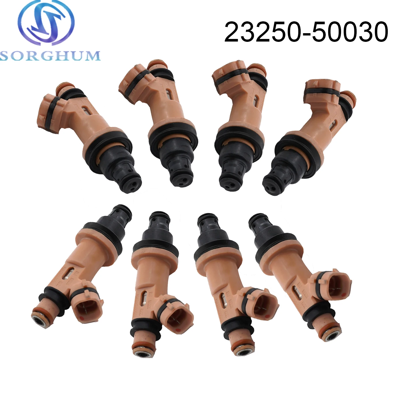

8pcs 23250-50030 Fuel Injector Nozzle For Toyota Lexus LS430 GS430 SC430 4.3L