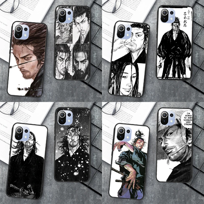 Чехол vagabond miyamoto musashi для POCO F3 M3 M4 Pro X3 GT задняя крышка Xiaomi Mi 11 Lite 9T 10T 11T |