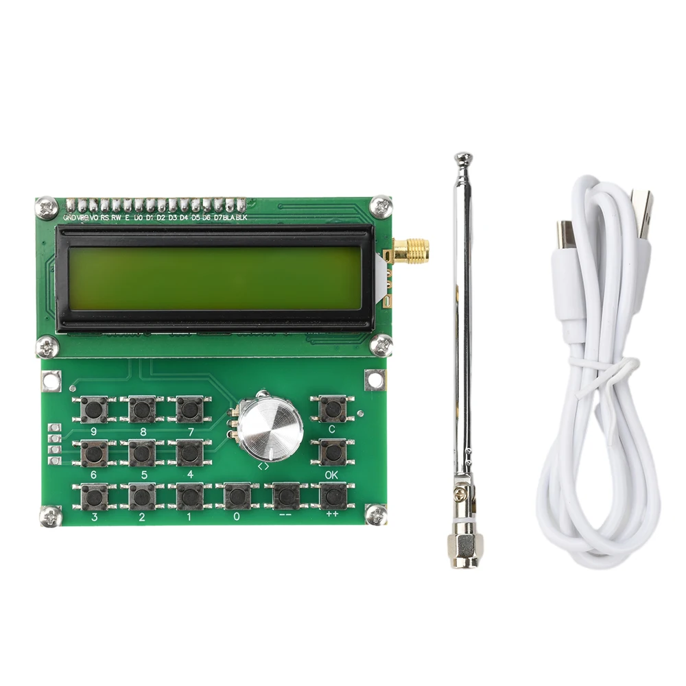 DC 4.5V-5.5V 35MHz-4400MHz RF Signal Generator Adf4351 Signal Source Module SMA Standard Interface Inner Hole Type C
