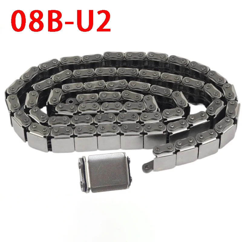 

1PCS 1 Meter Long U-type Cover Chain 08B-U2 Conveyor Roller Chain Industrial Transmission Drive Chain