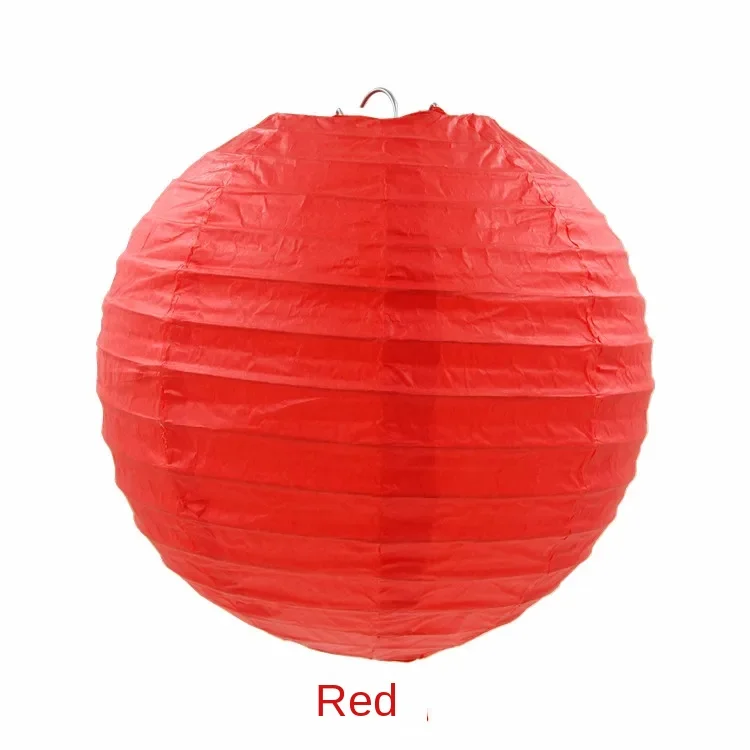 thumbnail image 1 of 1pc 4"-16"(10-40cm) Round Decorative Paper Lantern Balls for Wedding Party Kid's Birthday Decor Babyshower Supplies DIY Craft, 1 of 5