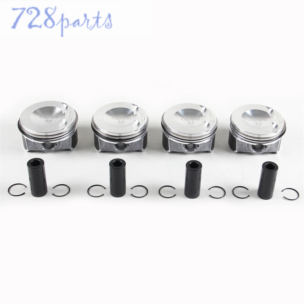 EA888 2.0T 23mm Oversize Piston Rings Assembly +0.5 Kit Fit For Audi A3 S3 A4 A5 A6 A7 Q3 Q5 Q7