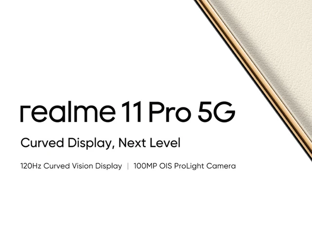 The Realme 11 Pro introduced with a curved display, 100MP camera, Realme 11  tags along -  news