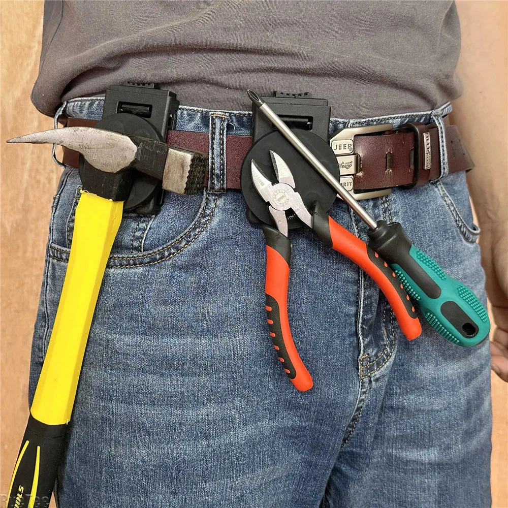 

Magnetic Master Tool Holster Belt Clip Accessories Hammer Screwdriver Handsfree Adjustable Wrench Magnetic Tools