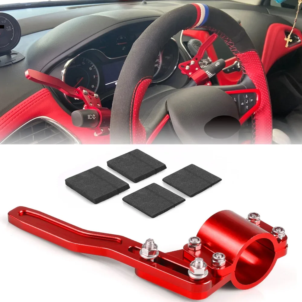 

Universal Extension Turn Signal Lever Position Up Kit Car Accessories Car Styling Adjustment Steering Wheel Turn Rod Aluminium