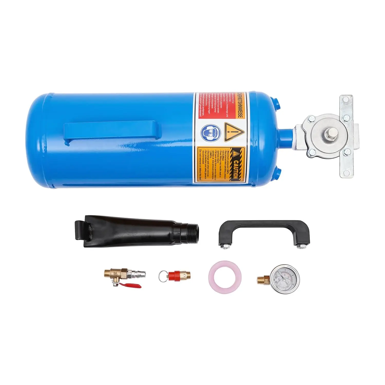 Reifendruckmesser, 8 l Reifenfüller-Booster, 145 PSI, Reifenverstärker, Reifenschock-Inflator, Airbooster, professioneller Reifenfüller – Detail 6