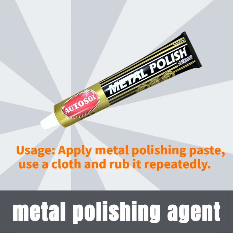 Autosol Metal Polishing Paste Rust Remover Polish pure metal polishing  silver phone frame