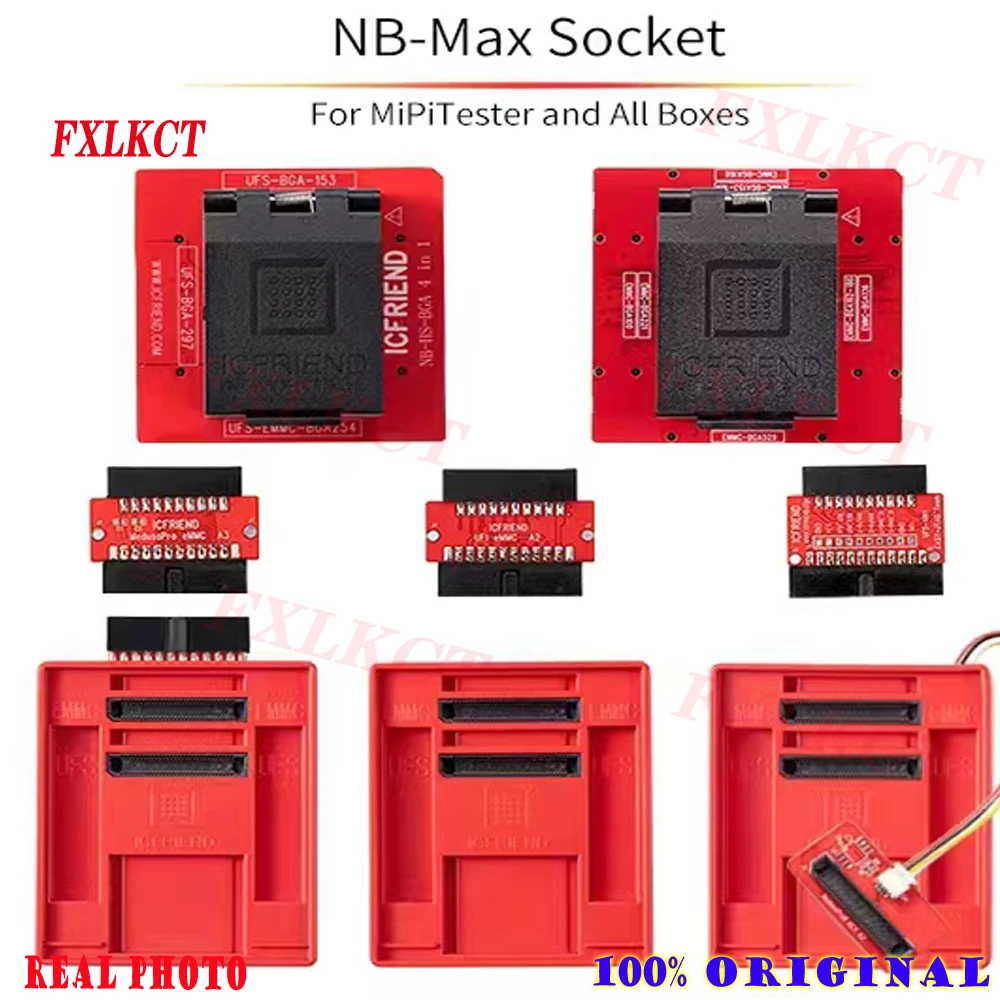 ICFRIEND NB-Max розетка для MIPItester E-mate EMMC и UFS BGA254 BGA297 BGA153 BGA168 BGA100 BGA186 Medusa Pro UFI стандартная