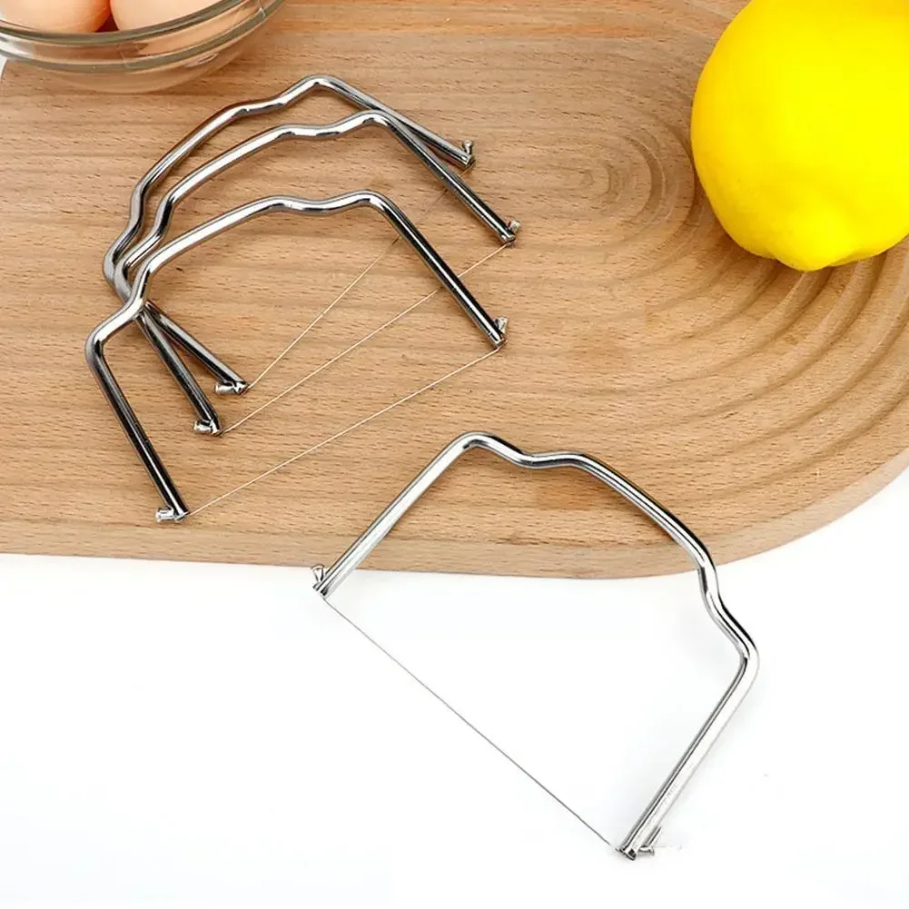 Cheese Cutter Home Foie Gras Cut Baking Tools Butter Knife Cheese Splitter Stainless Steel Knife Slicer Tools