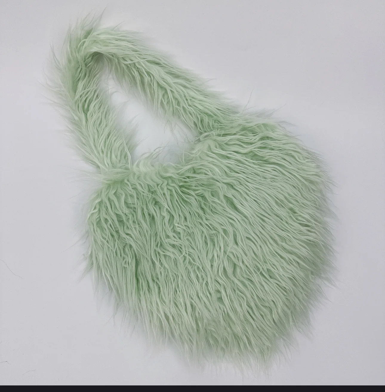 Nuevos bolsos de hombro con forma de corazón de moda para mujer, bolso cruzado de piel sintética de oveja, gran capacidad, bonitos bolsos Y2k Kawaii para chicas.