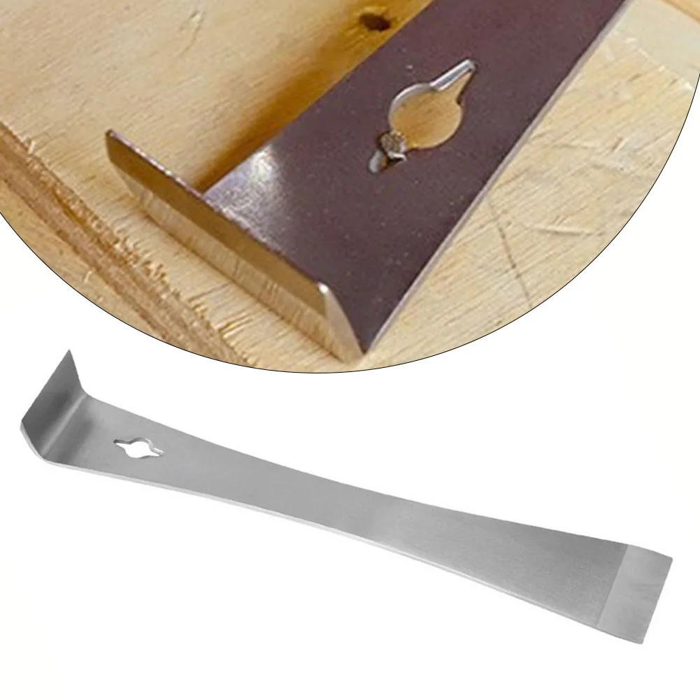3 In 1 Scraper Stainless Steel Woodworking Crowbar Net Face Honey Cutter Flat Head Raising Remover Hand Tool