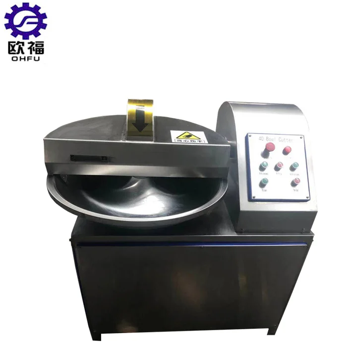 Factory Price Meat Bowl Cutter Chopper Mixer for Sausage Making