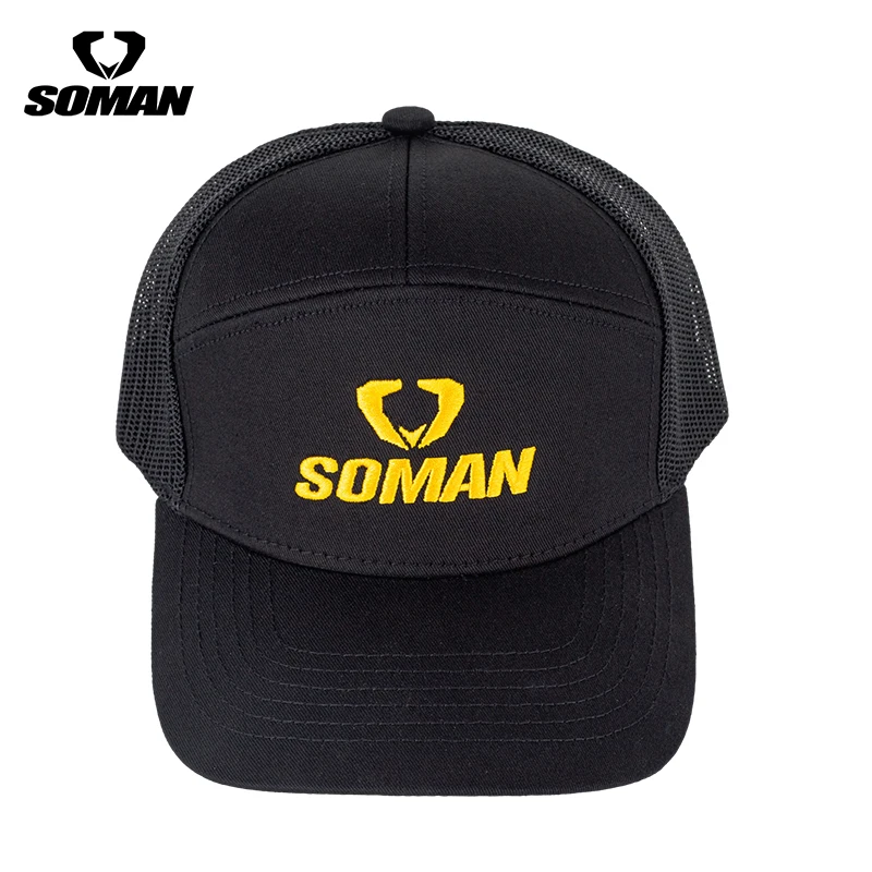 

Шапка для езды на мотоцикле SOMAN, спортивная бейсбольная Солнцезащитная шапка для мужчин и женщин