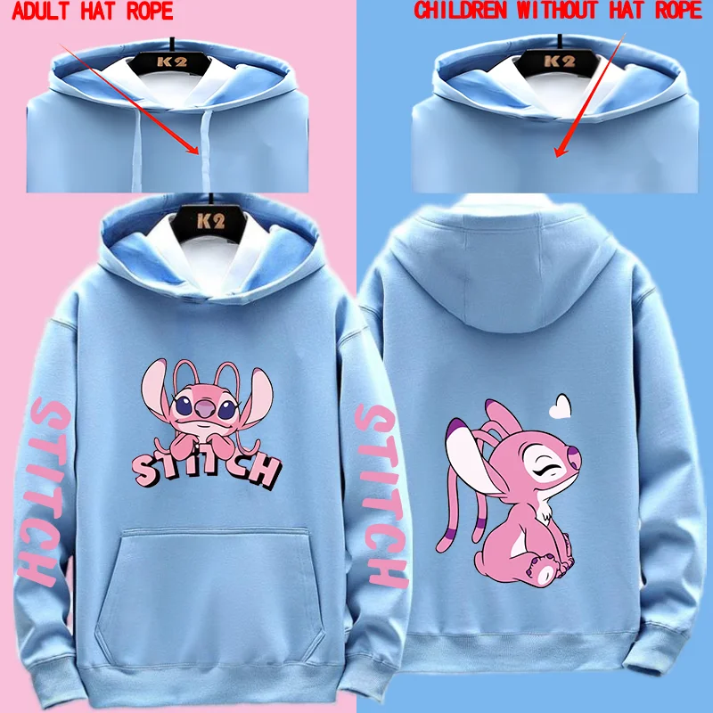 Lilo and Stitch Hoodie 1pc Miniso Anime Hoodie for Men Women Children stitch hoodie,children hoodie