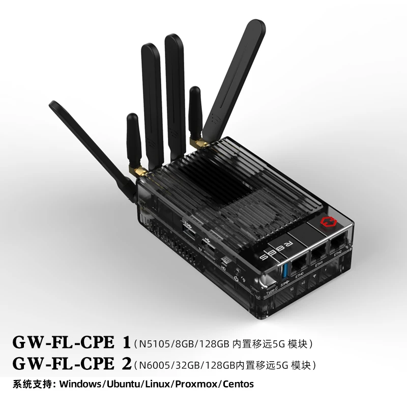 Guowei CPE ޴ ͹̳,  ȣƮ, Ƽ Ʈ, N5105N6005, Wi-Fi6, 2.5G, 5G