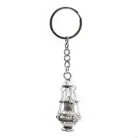 920L  Christian  Burners Keychain Censer Key Chain Ornament Charm for Car Church Handbag Decoration Souvenirs Gift 1