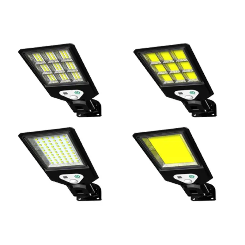 LED Lamp Solar Garden Lights LED Street Lamp LED Wall Light LED Solar Street Lights Outdoor IP65 Solar Security Wall Light Motion Sensor With 3 Lighting Modes for Garden Yard Garage