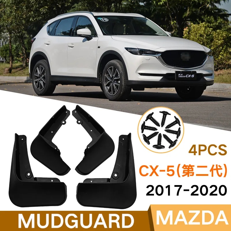 

Брызговики для CX5second generation KF 2017-2020, передние и задние брызговики, автомобильные аксессуары