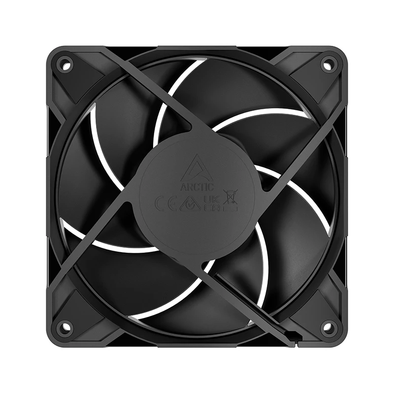 ARCTIC High-Performance 120mm Case Fan with PWM Sharing Technology and Fluid Dynamic Bearing, Speed: 400–3000 RPM