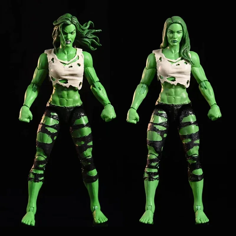 

6-дюймовая Мобильная кукла Marvel Legend Халк женщина модель игрушка Marvel поделки подарки детям детства