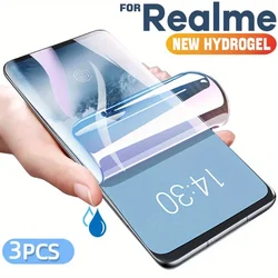 Premium Hydrogel Screen Protector Set - 3 Pack for Hydrogel Film (Realme 12 Pro)