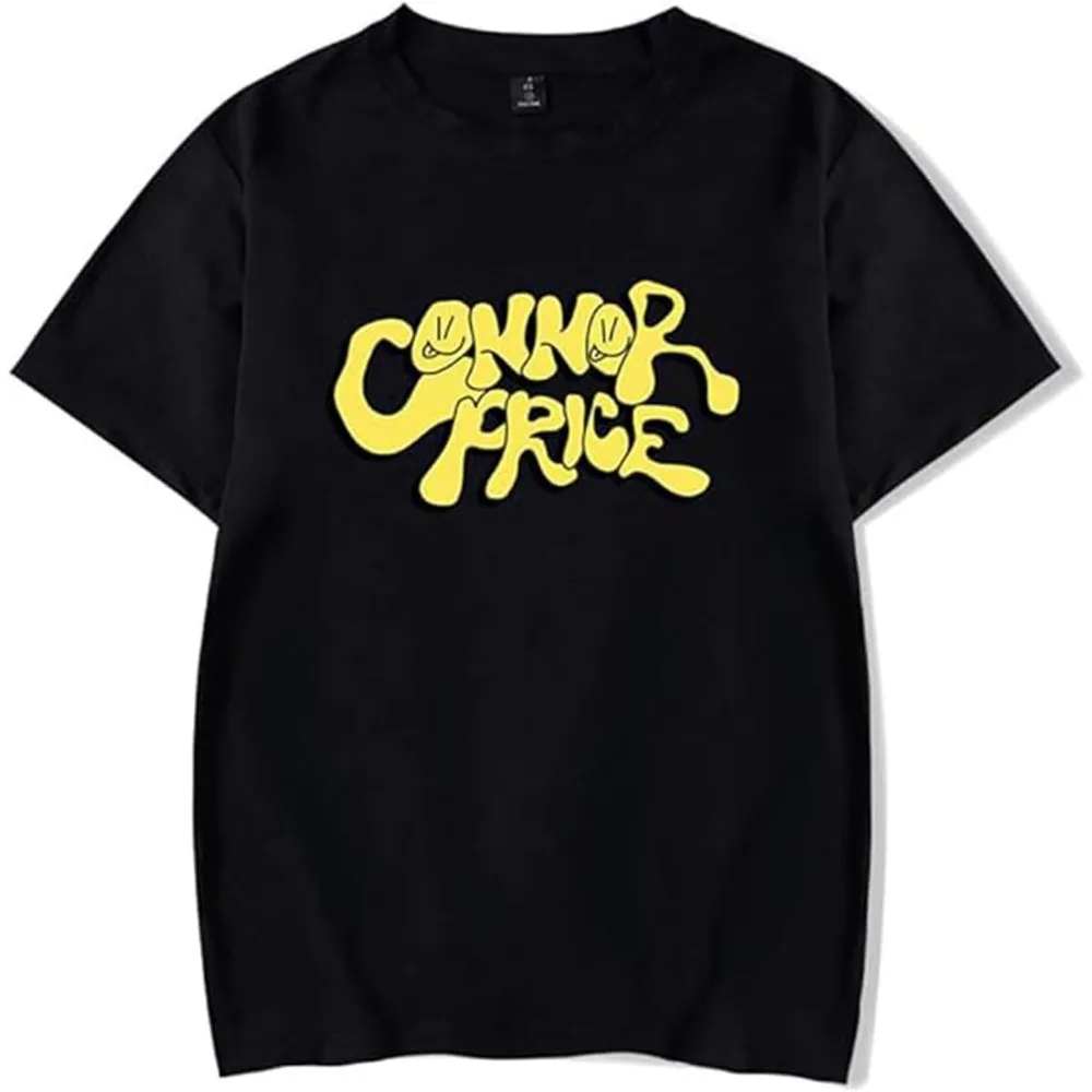 Connor Price Logo Short Sleeve Merch Tee Women Men Crewneck