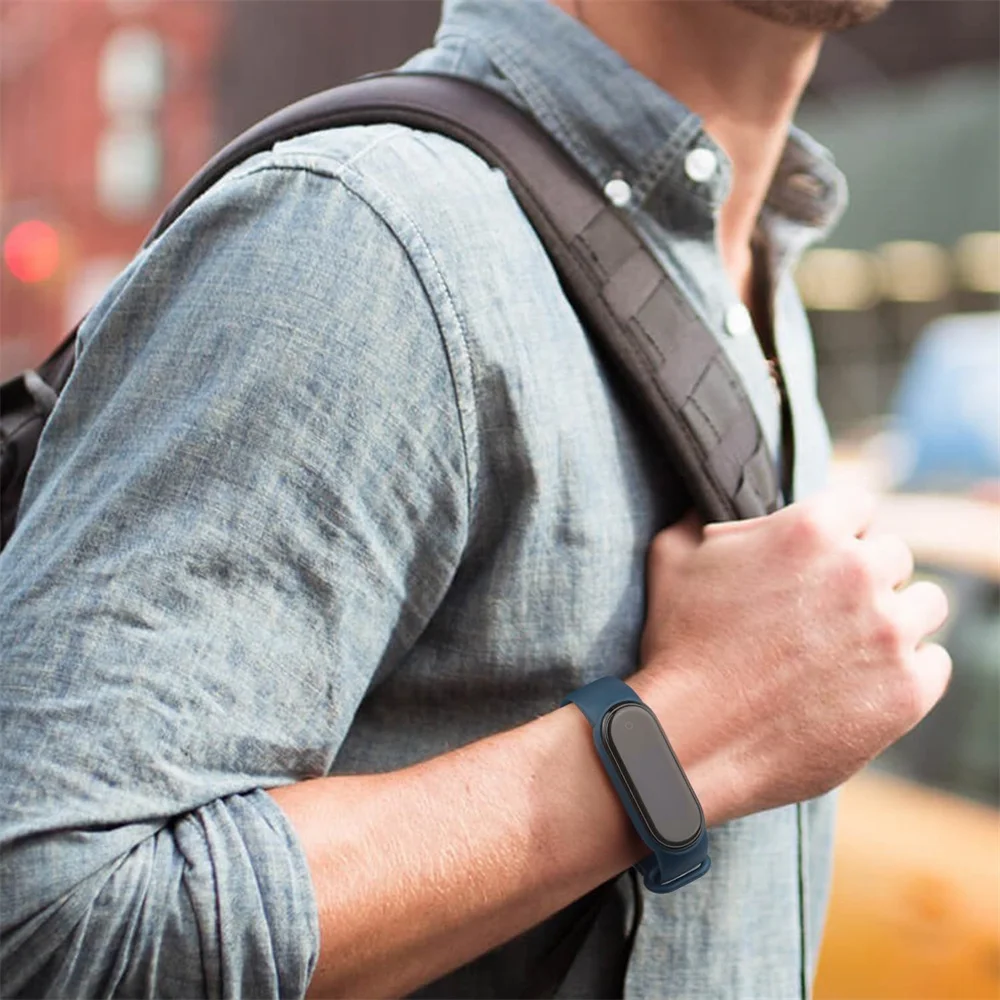 Sportbänder für Xiaomi Mi Band 7 6 Uhrenarmbänder Miband6 NFC-Silikon Hochwertiges Ersatz-Correa-Mi-Band 7 6 3 4 5 Uhrenarmband – Detail 3