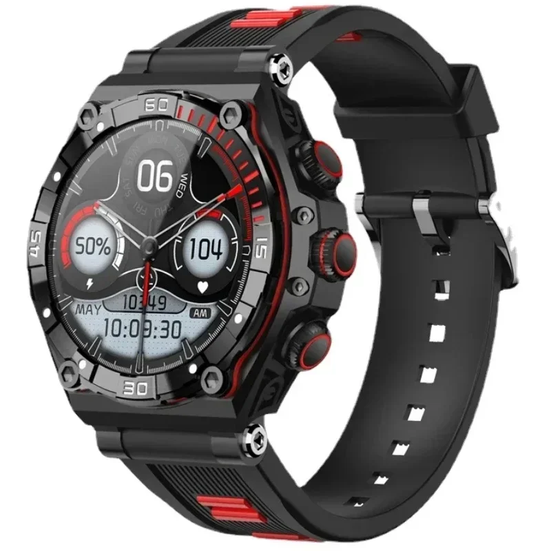 

2024 1.43" AMOLED Full Touch Screen Smart Watch Men IP68 Waterproof 700mAh Battery Ultra Long Standby Bluetooth Call Smartwatch