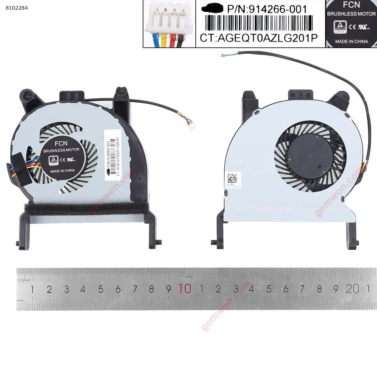 Ventola Di Raffreddamento Per Laptop Per Hp Prodesk 600 G3