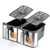 10L Dual Basket Digital Air Fryer 5