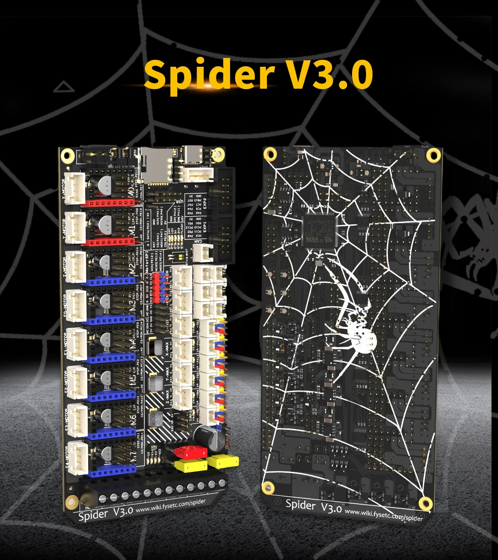 V1.3, Voron 2.4, 32Bit, RRF, TMC2130, TMC2209, Substituir Parte, Aranha 3.0