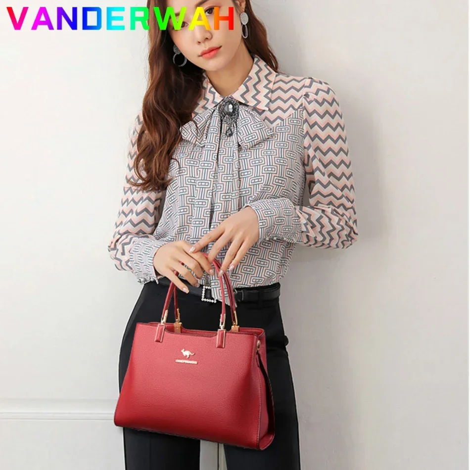 Sac à Main Pour Femmes Sac à Bandoulière Sac Fourre-Tout En Cuir PU Sac à Main Sacoche Pour Dames Super