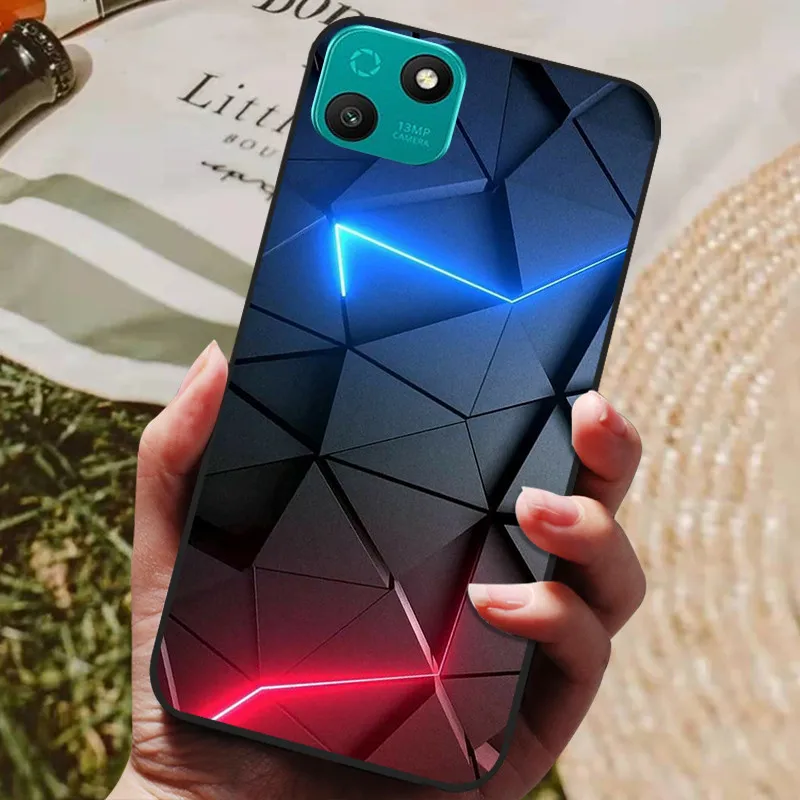 Shockproof Black Silicone TPU Phone Case Cover