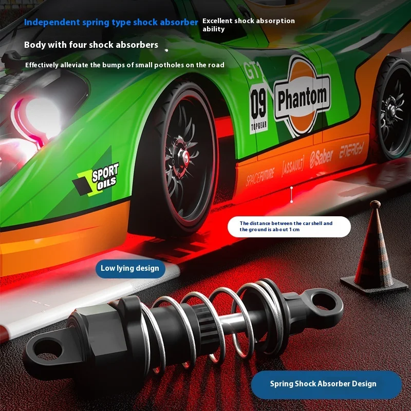 Scy 1/16 16307 Pro 4wd Brushless Drift Flat Car High Speed Competition Rc Car Metal Differentials Waterproof Esc 3