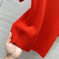 2000s Sweaters Y2k Clothing Women S Solid Color Round Neck Pullover Short Sleeved Top Streetwear Threaded.jpg