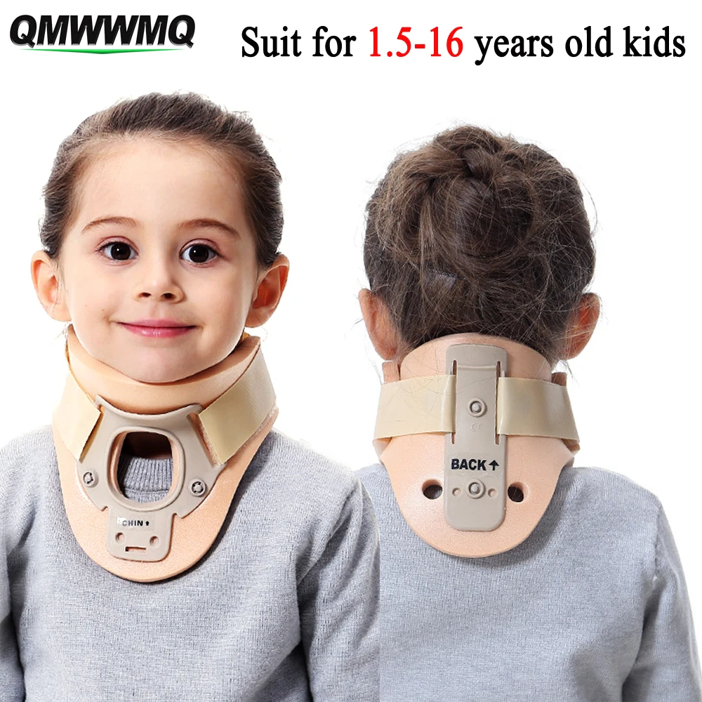 QMWWMQBabyChildKidsNeckBraceFoamLightweightSoftCervicalCollar