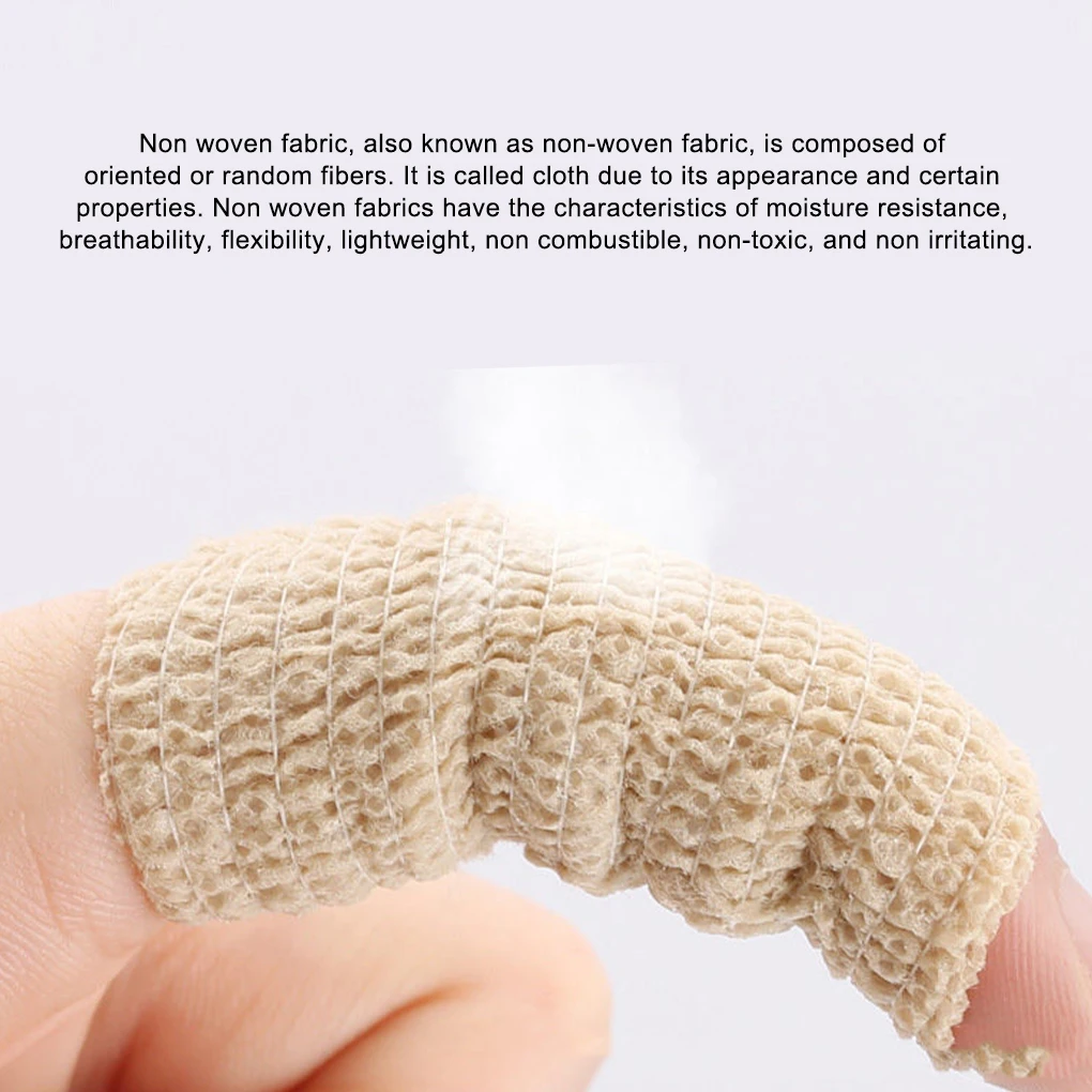 

10x регулируемые подходящие и прочные когезионные оберточные повязки для спортивной поддержки подходит для всех видов спорта