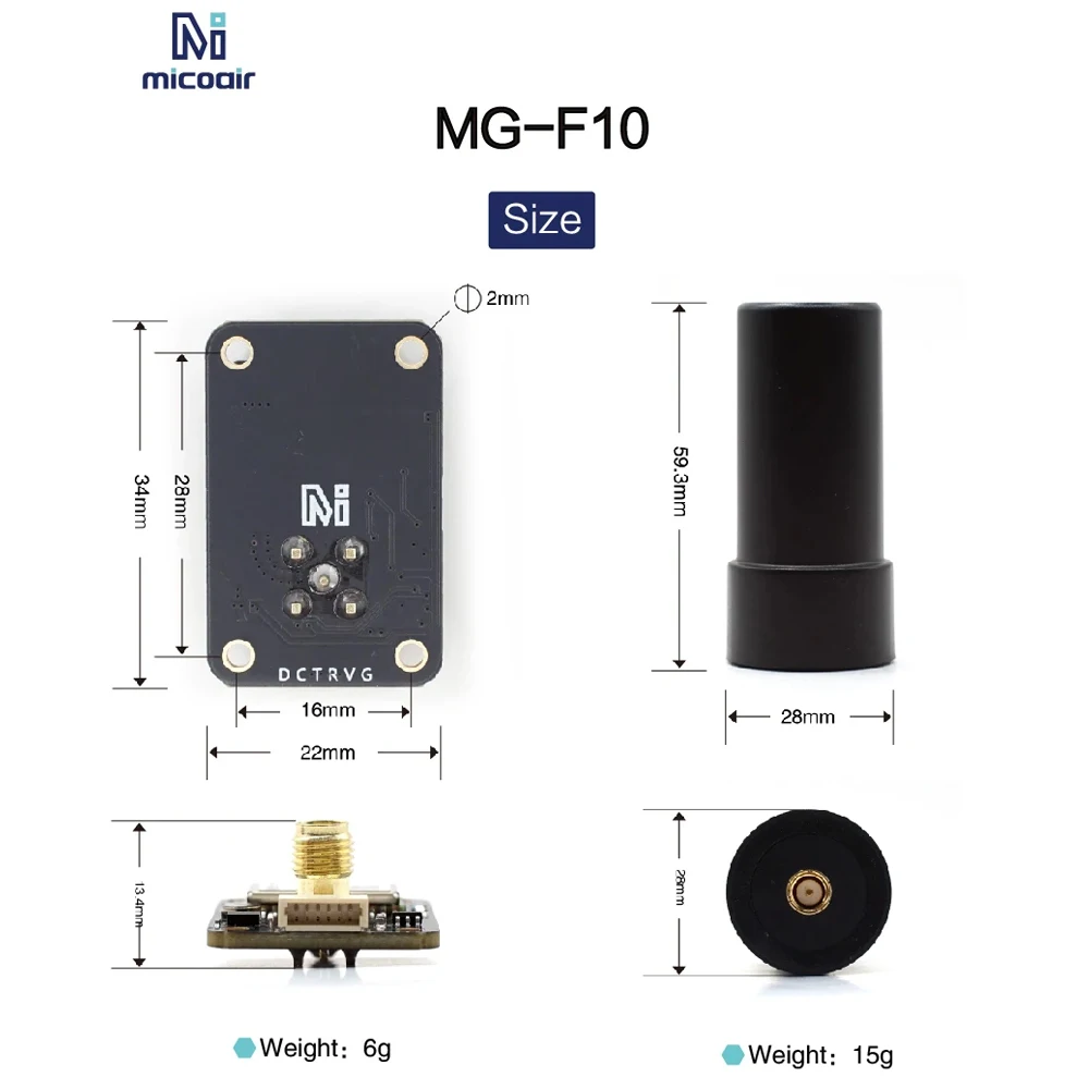 รูปสินค้า โมดูลนำทาง GNSS สำหรับโดรน ความแม่นยำสูง