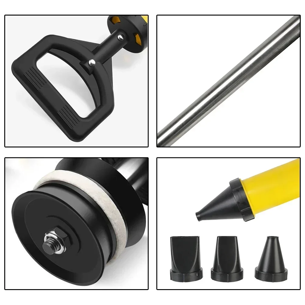 With 4 Nozzles Grouting Mortar Sprayer Grout Filling Tools Caulking Gun Cement Lime Pump Grouting Gun Applicator 4