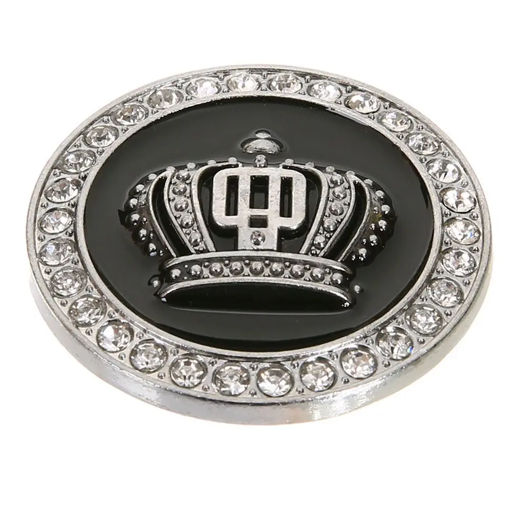

Hot Sale Fashion Metal Car Styling Decoration Stickers Crystal Crown Personality Car Body Sticker Accessories