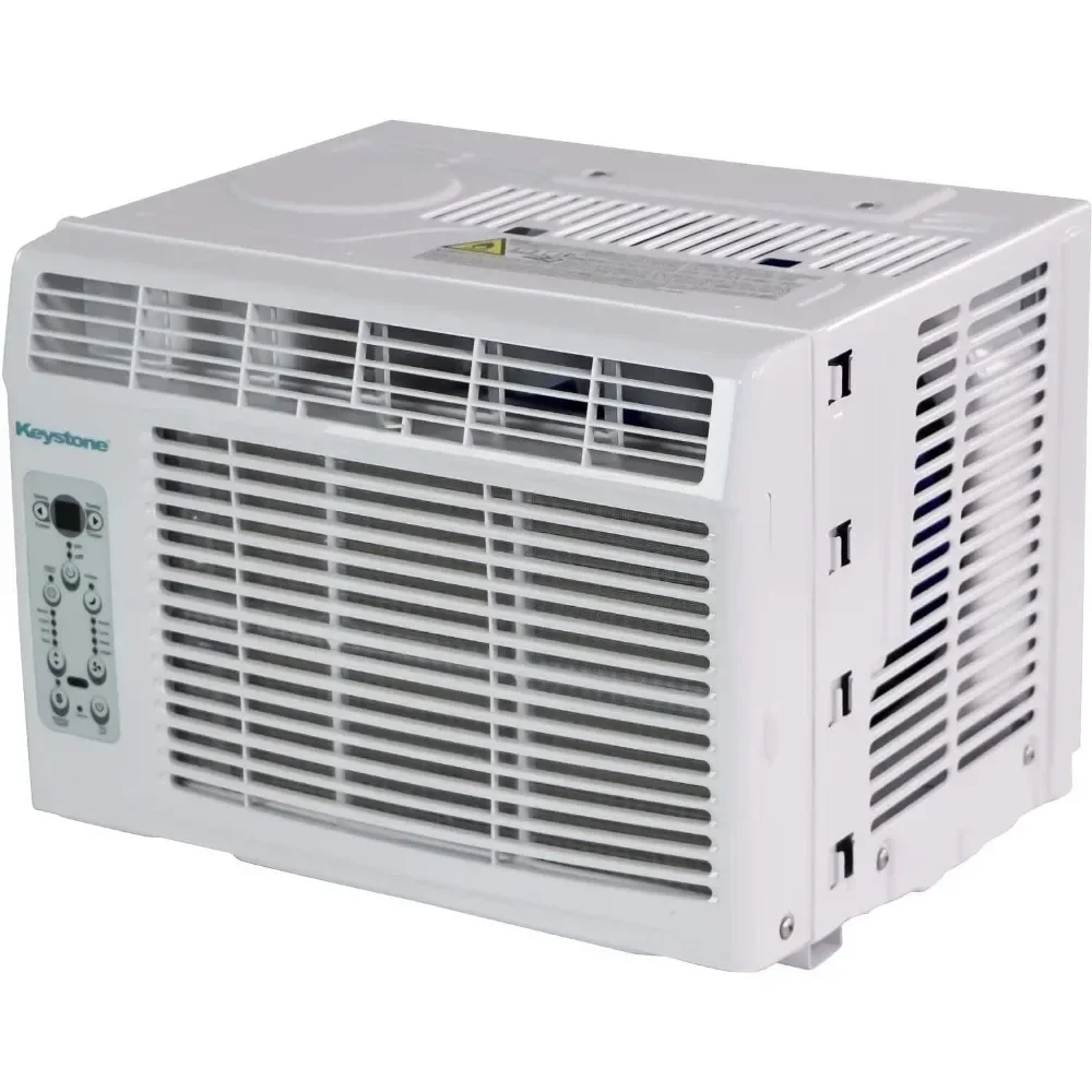 10,000 BTU Window-Mounted Air Conditioner with Follow Me LCD Remote Control, White 3