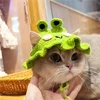 Cat Hat  Hand-made Elastic Woven Cap Pet Hat Puppy Kitten Headwear Knitted Hat Party Photo Shoot Props Decoration Cat Accessorie 5