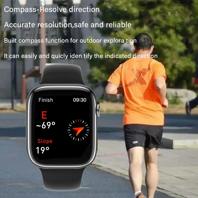 Ʈ ġ HK9  ø 8  NFC AMOLED ũ Smartwatch   ȭ     ð
