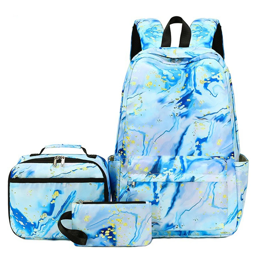 2024 New Cute School Backpack For Girls Cute Kids School Book Bags with Lunch Box Pencil Bag Casual Daypacks 6