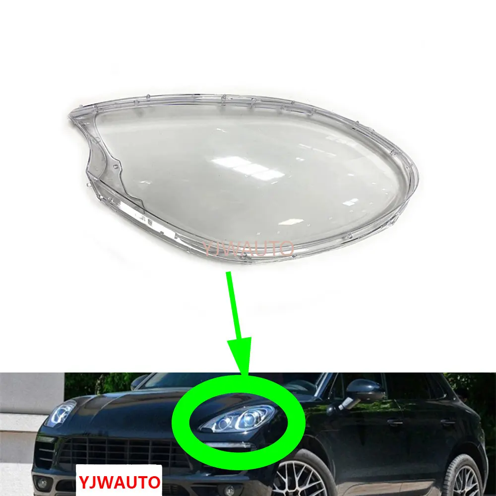 Car Headlight Lens For Porsche Macan S Macan Turbo 2012 2013 2014